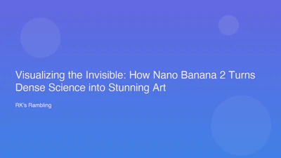 Visualizing the Invisible: How Nano Banana 2 Turns Dense Science into Stunning Art featured image