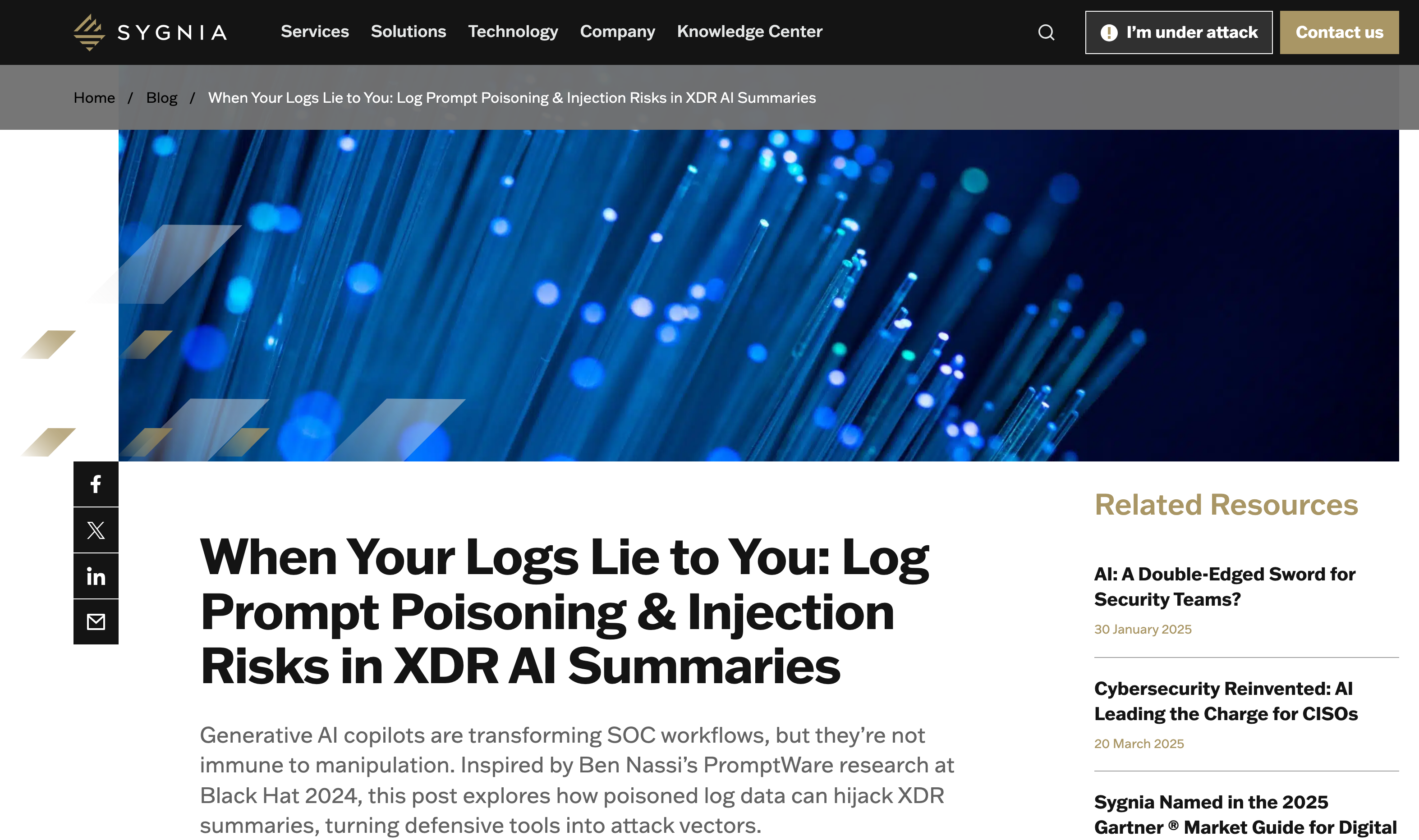 Sygnia blog post: When Your Logs Lie to You