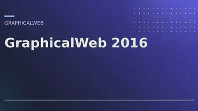 GraphicalWeb 2016 featured image
