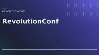 RevolutionConf featured image