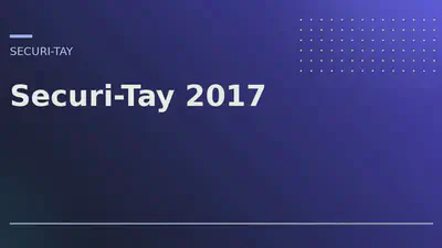 Securi-Tay 2017 featured image