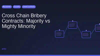 Cross Chain Bribery Contracts: Majority vs Mighty Minority featured image