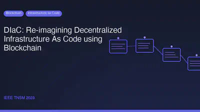 DIaC: Re-imagining Decentralized Infrastructure As Code using Blockchain featured image