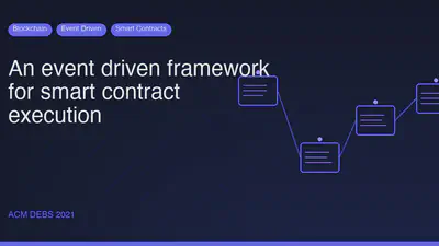 An event driven framework for smart contract execution featured image